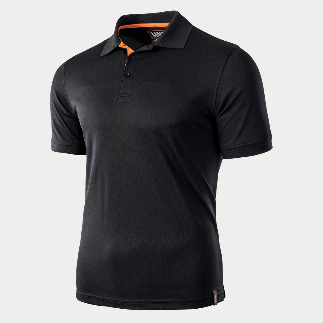 soyy. Almond Poloブラック soyy. Almond Poloブラック Almond Polo (3color) – soyy.online
